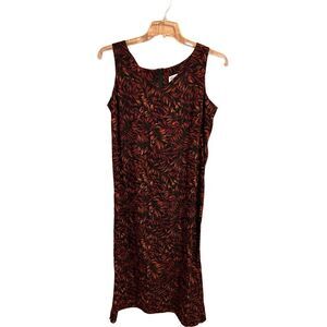 Studio I Women’s Size 12 Petite Printed VNeck Tank Style Maxi Dress Sundress